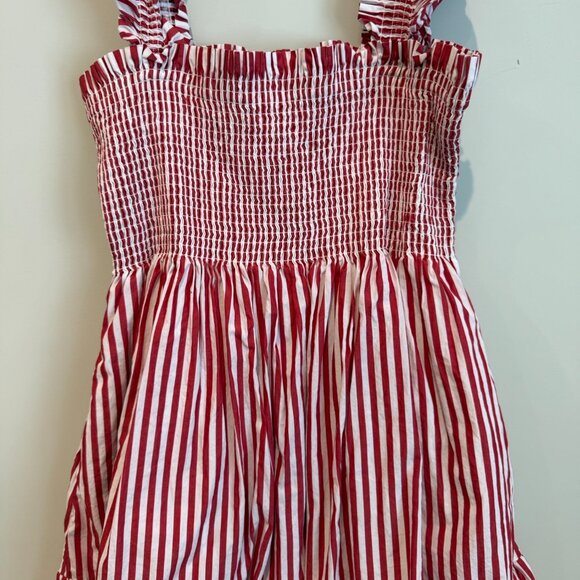 The Elizabeth Nap Dress - Cherry Stripe Cherry Stripe / XXL - Picture 3 of 4